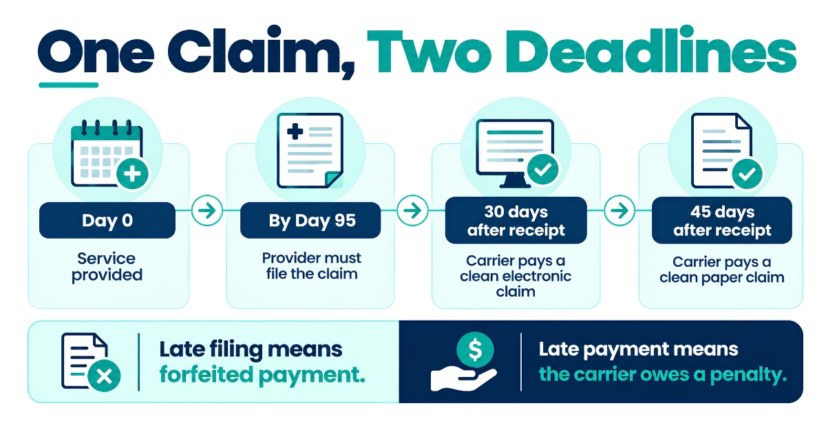 One Claim Two Deadlines