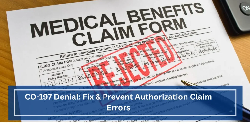 CO-197 Denial code